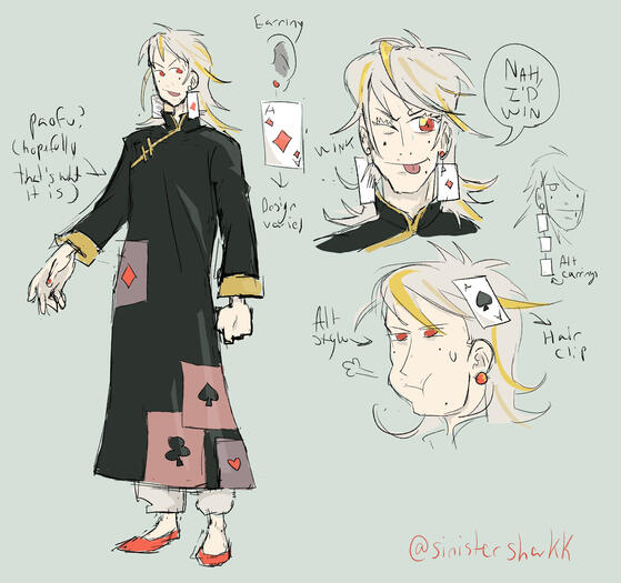 Example of character sketch